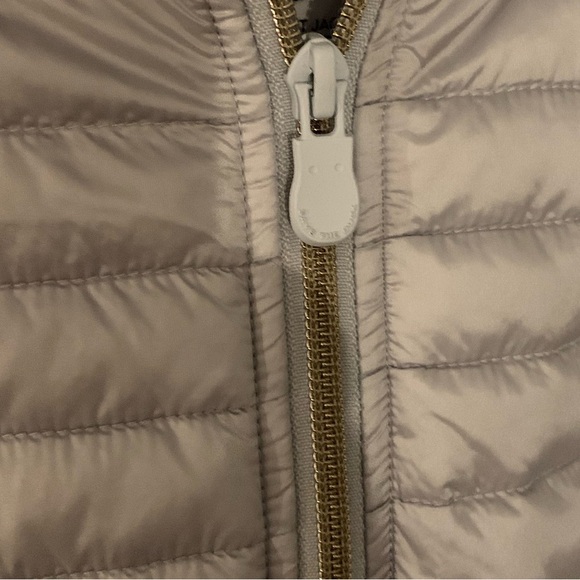 Save the Duck Puffer Jacket Women’s Light Gray Size 1 Small - Picture 3 of 8